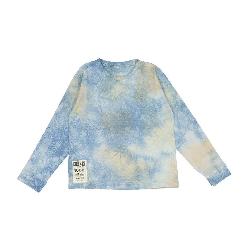 - Dog disposable foam shower gelPLAY Tie Dye Onion Coffee Indigo All Weather Play L/S Tee