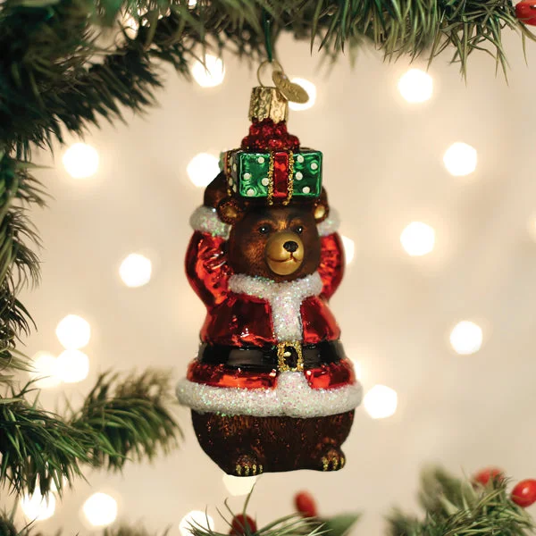 - Dog anti-slip matChristmas Bear Ornament