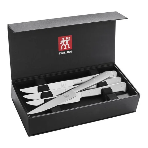 - Remote interactive pet feeder8-Piece Stainless Steel Porterhouse Steak Knife Set with Presentation Box