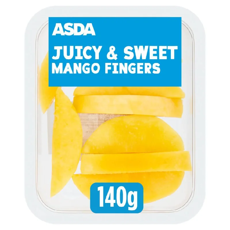 - Air box TSA certified check-inASDA Juicy & Sweet Mango Fingers