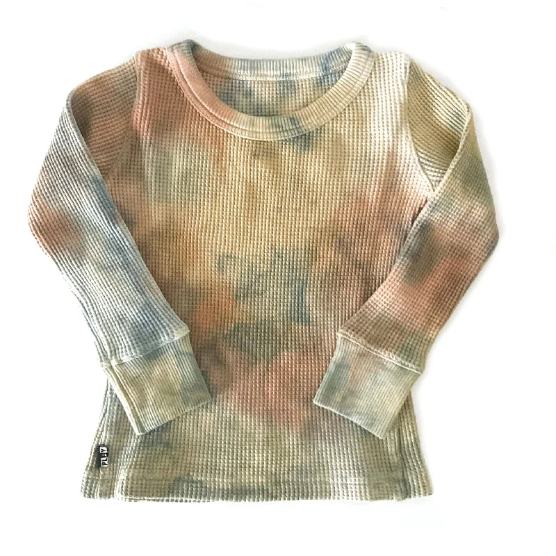  -Splash-proof food bowl AND Anti-choking slow food bowlPLAY Tie Dye Onion Coffee Indigo Thermal Tee