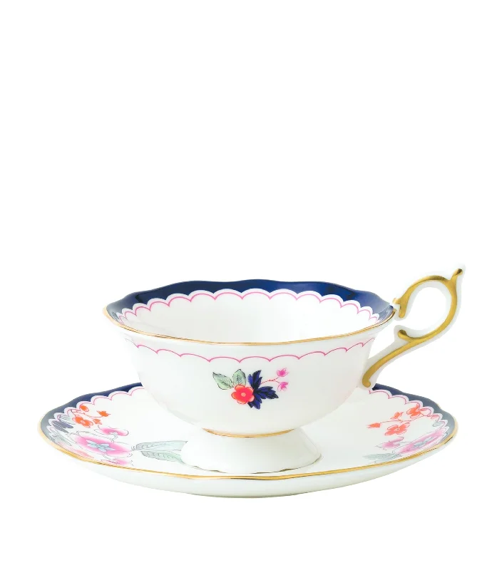 - ​​Pet toys under    yuanWonderlust Jasmine Bloom Teacup and Saucer