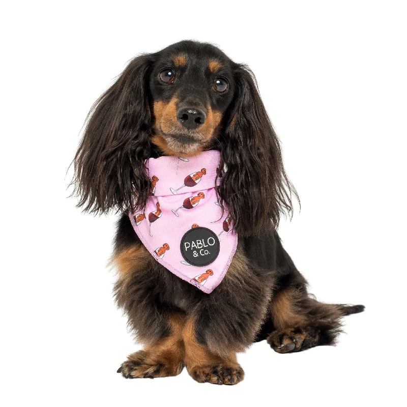 Pet ProductsDachshunds & Wine - Dog Bandana