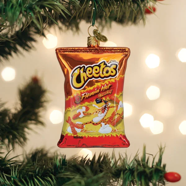 - Car dog seat beltFlamin' Hot Cheetos Ornament