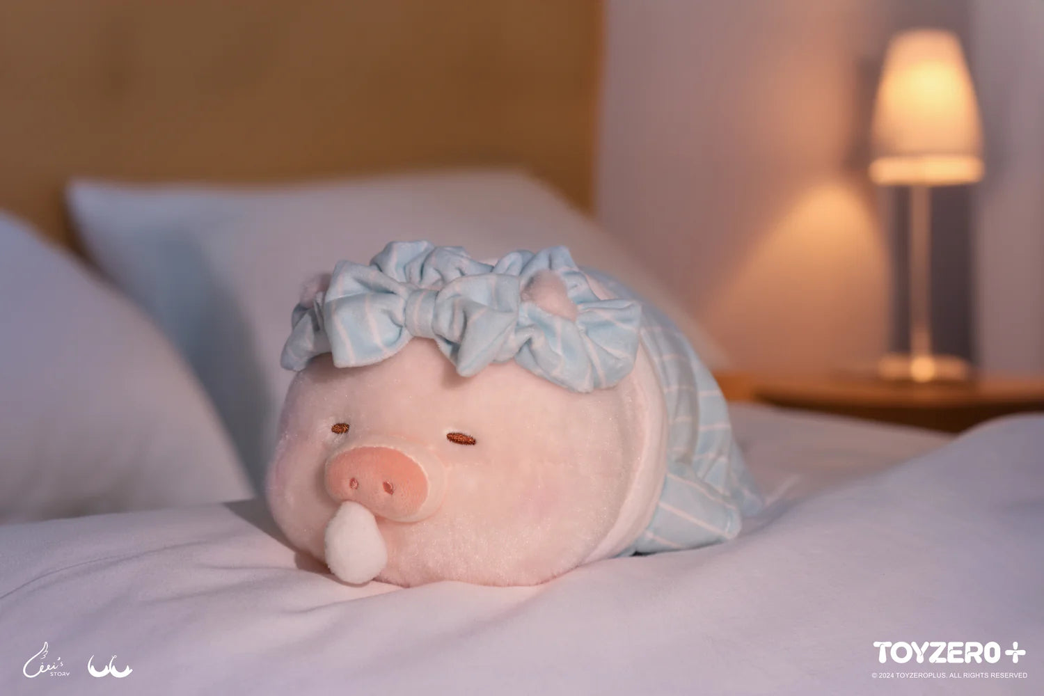 - Pet tear stain cleaning wipesLULU THE PIGGY SWEET DREAM - HEAVY SLEEPER LU PLUSH TOY