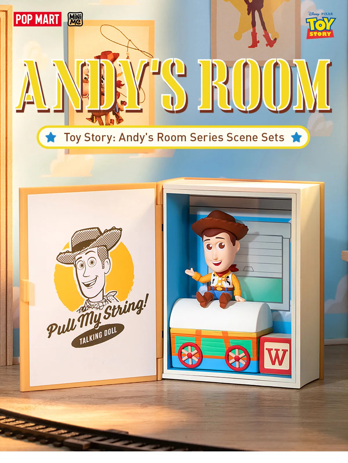 - Cat hair ball removal and hair removal creamToy Story: Andy's Room Scene Sets Blind Box Series