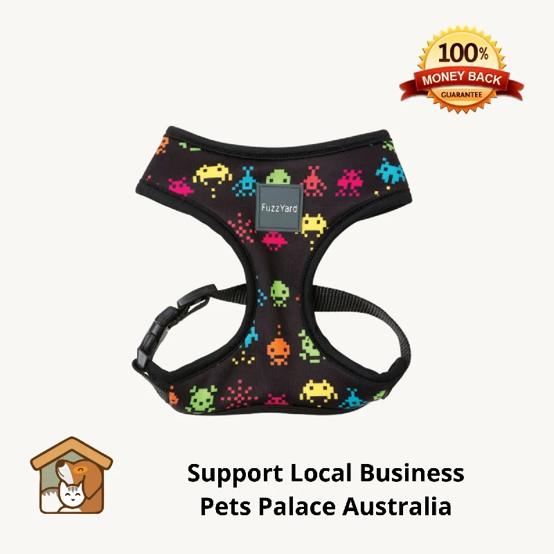  -Splash-proof food bowl AND Anti-choking slow food bowlFuzzyard Space Raiders Soft Dog Harness