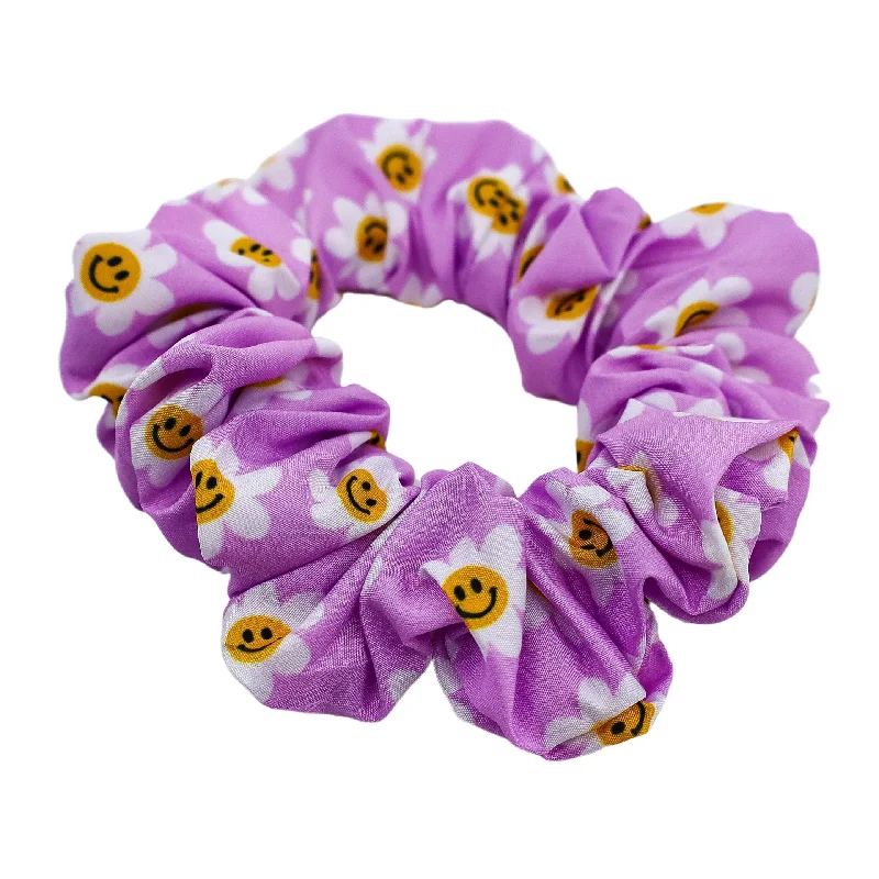 - Durable nylon dog leash wholesaleLilac Smiley Flowers Scrunchie