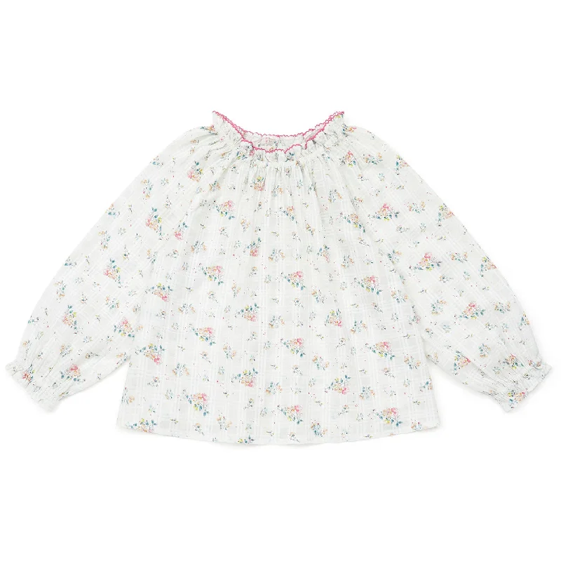 - Rabbit grass rack to prevent waste food boxBonton Odette Floral Carla Blouse