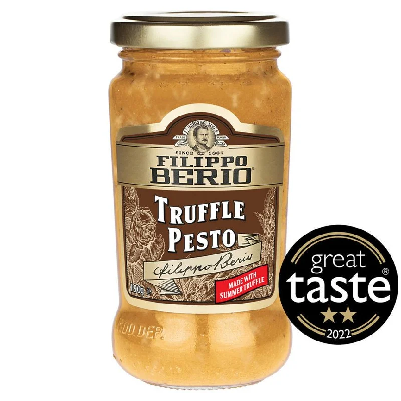 ---Filippo Berio Truffle Pesto 190g