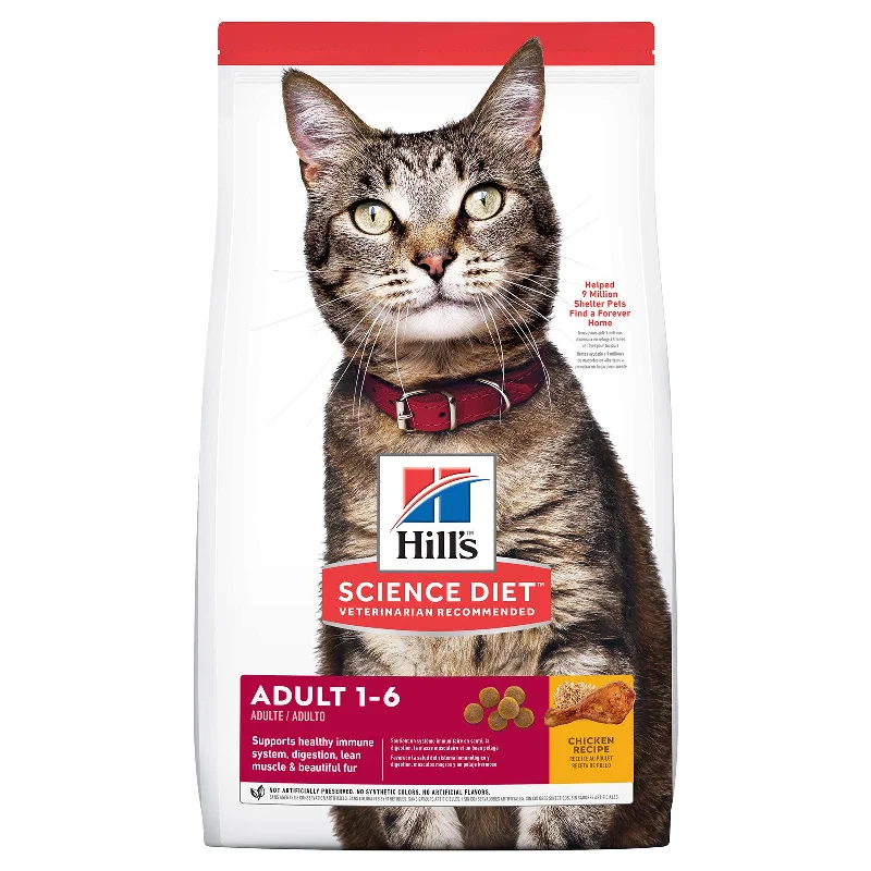    - Indoor cat food  Hill's Science Diet Cat Food Adult