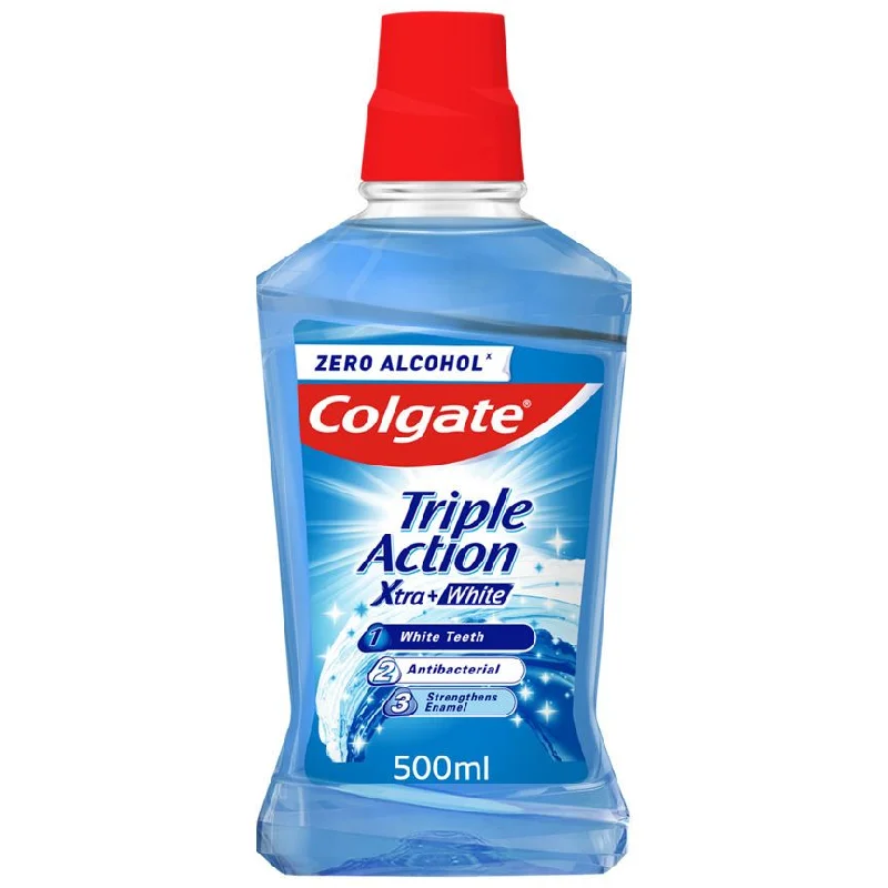 ---Colgate Triple Action Xtra White Mouthwash