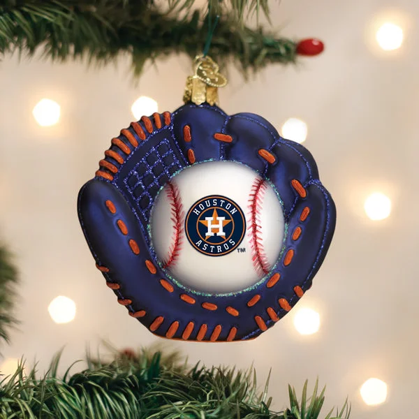 Pet ProductsAstros Baseball Mitt Ornament