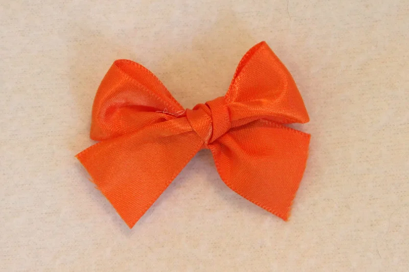 Pet walking leash setOrange Satin Hair Bow