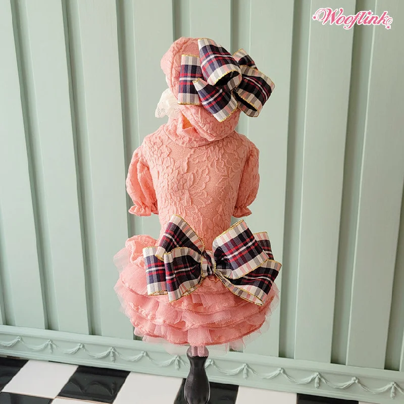 Pet summer light clothesWooflink Hi Fall Dress in Vintage Pink