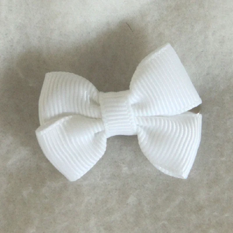 Pet ClothesWhite Hair Bow